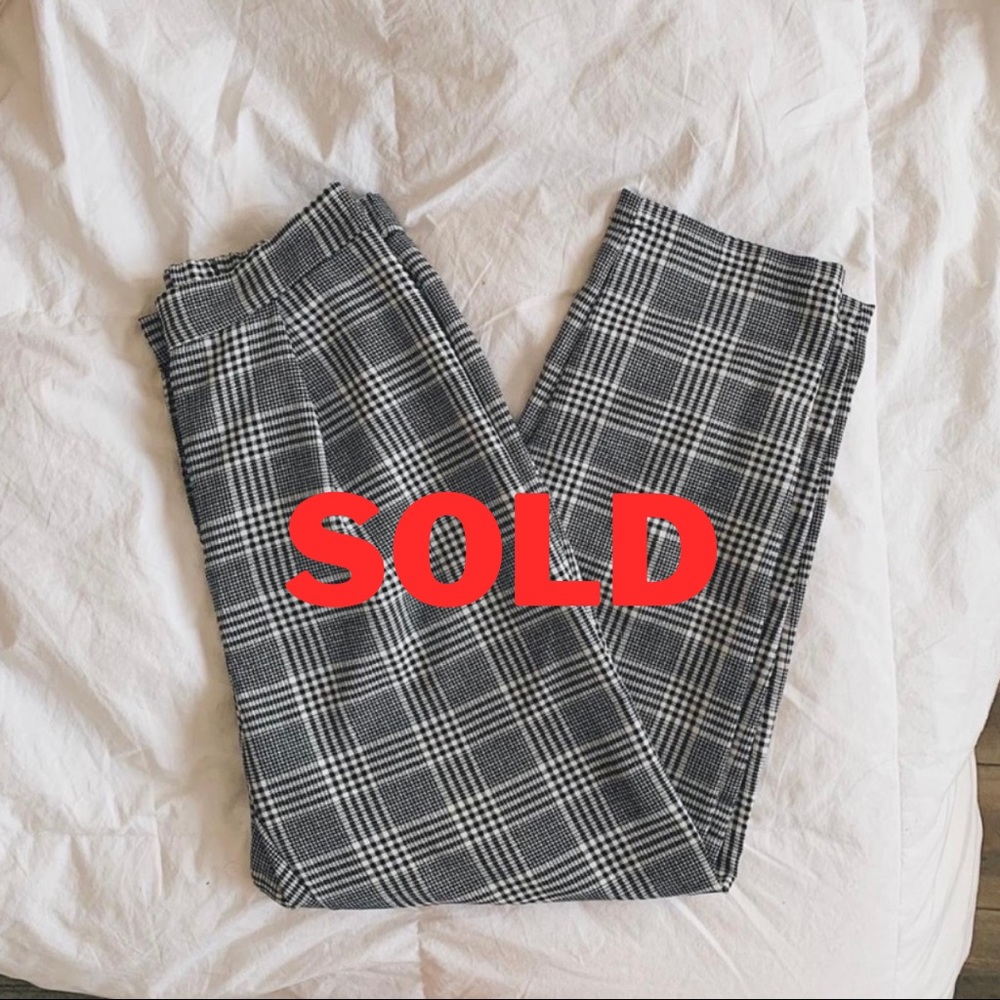 PLAID / CHECKERED TROUSERS